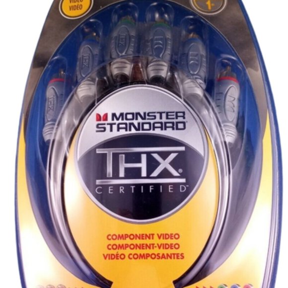 Monster Video Cables Thx Certified  Highest Quality Connection for DVD 4ft - Picture 5 of 5